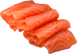 Koud gerookte zalm