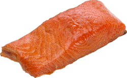 Warm gerookte zalm