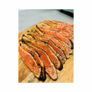 Gebrande zalm Oriental